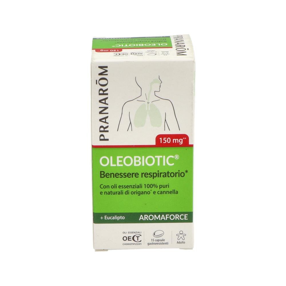 Pranarom Oleobiotic 15 Capsulas