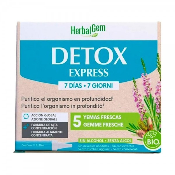 Yemocomplejos Detox Express Bio 7X10 Ml