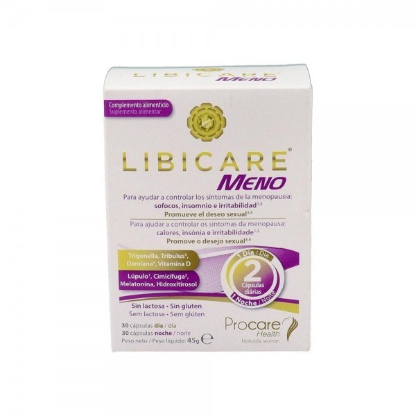 Libicare Meno 30 Caps Dia + 30 Caps Noche