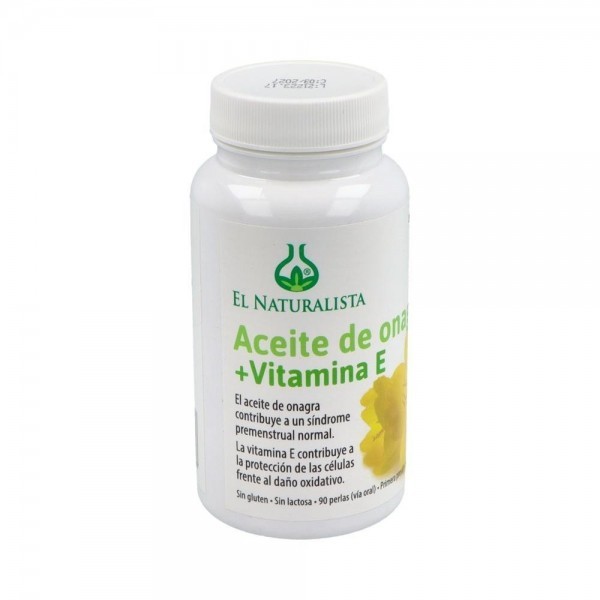 El Naturalista Aceite De Onagra + Vitamina E Bote 90 Perlas
