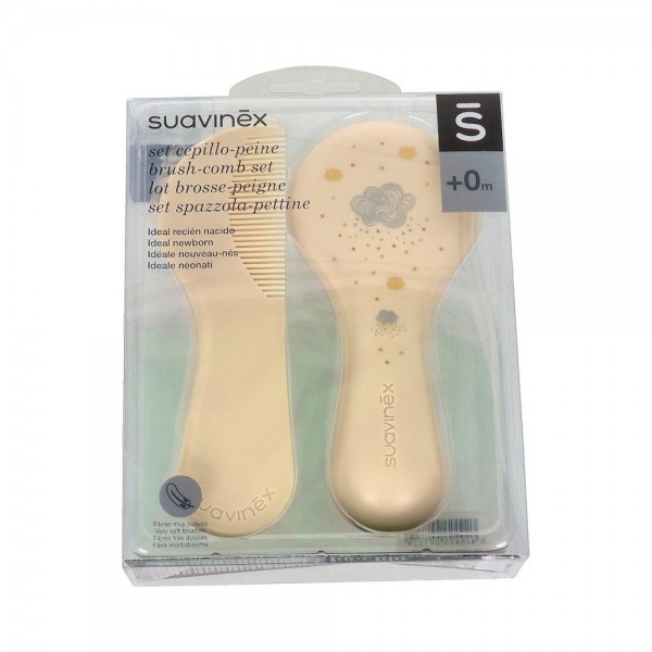 Set Suavinex Cepillo Y Peine Blanco
