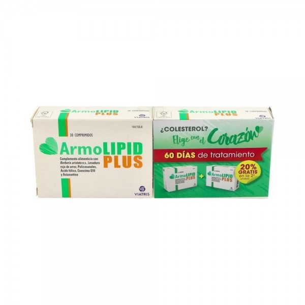 Armolipid Plus 30 Comp 2 U