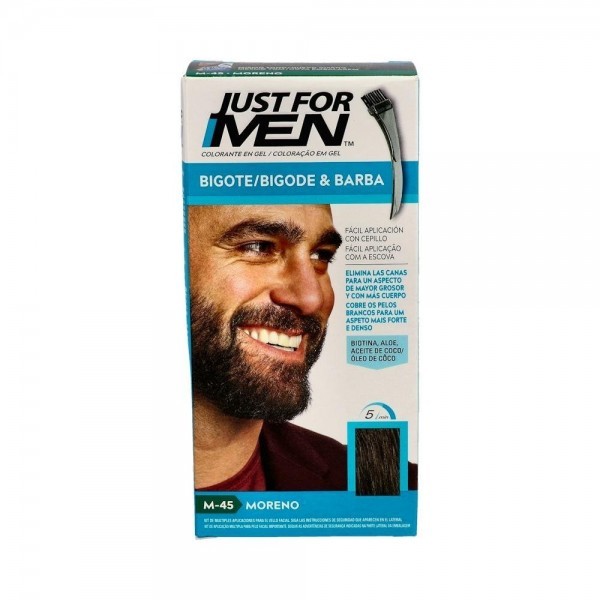 Just For Men Bigote Barba Moreno