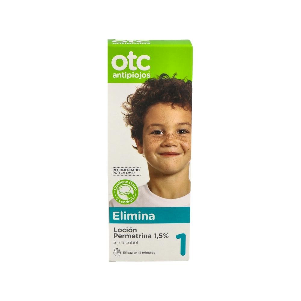 Otc Antipiojos 1 Locion Permetrina 1,5% 125 Ml