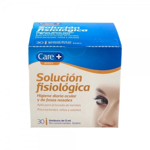 Solucion Fisiologica Care + Stada 5 Ml 30 Monodosis