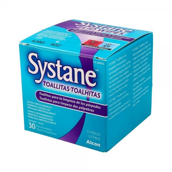 Systane 30 Toallitas Humedas Esteriles