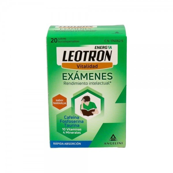 Leotron Examenes 20 Sobres Buco
