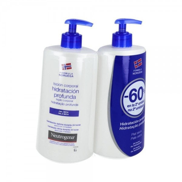 Neutrogena Duplo Loci Corp Azul Seca 750 Ml +60% 2»Ud