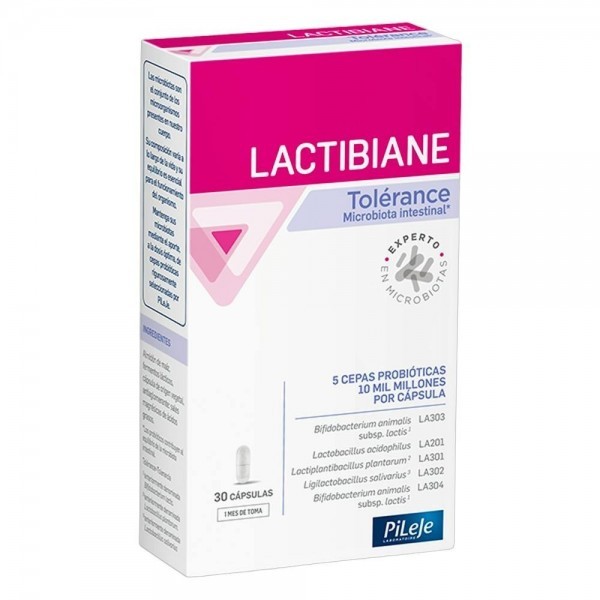 Pileje Lactibiane Tolerance 30 Caps