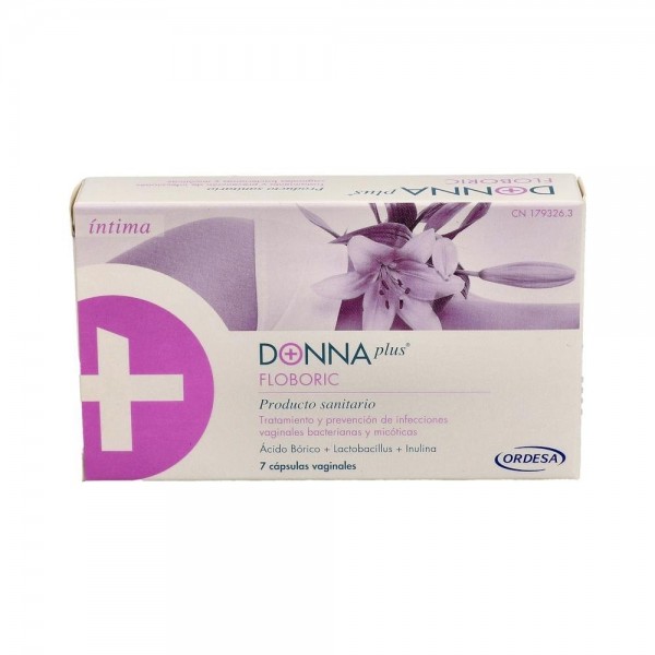 Donnaplus+ Floboric Vaginal 7 Caps