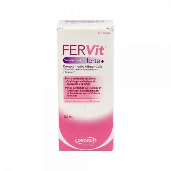 Fervit Forte+ Sol Oral 120Ml